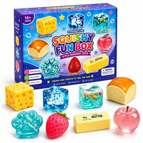 8-Piece Squishy Fun Box™