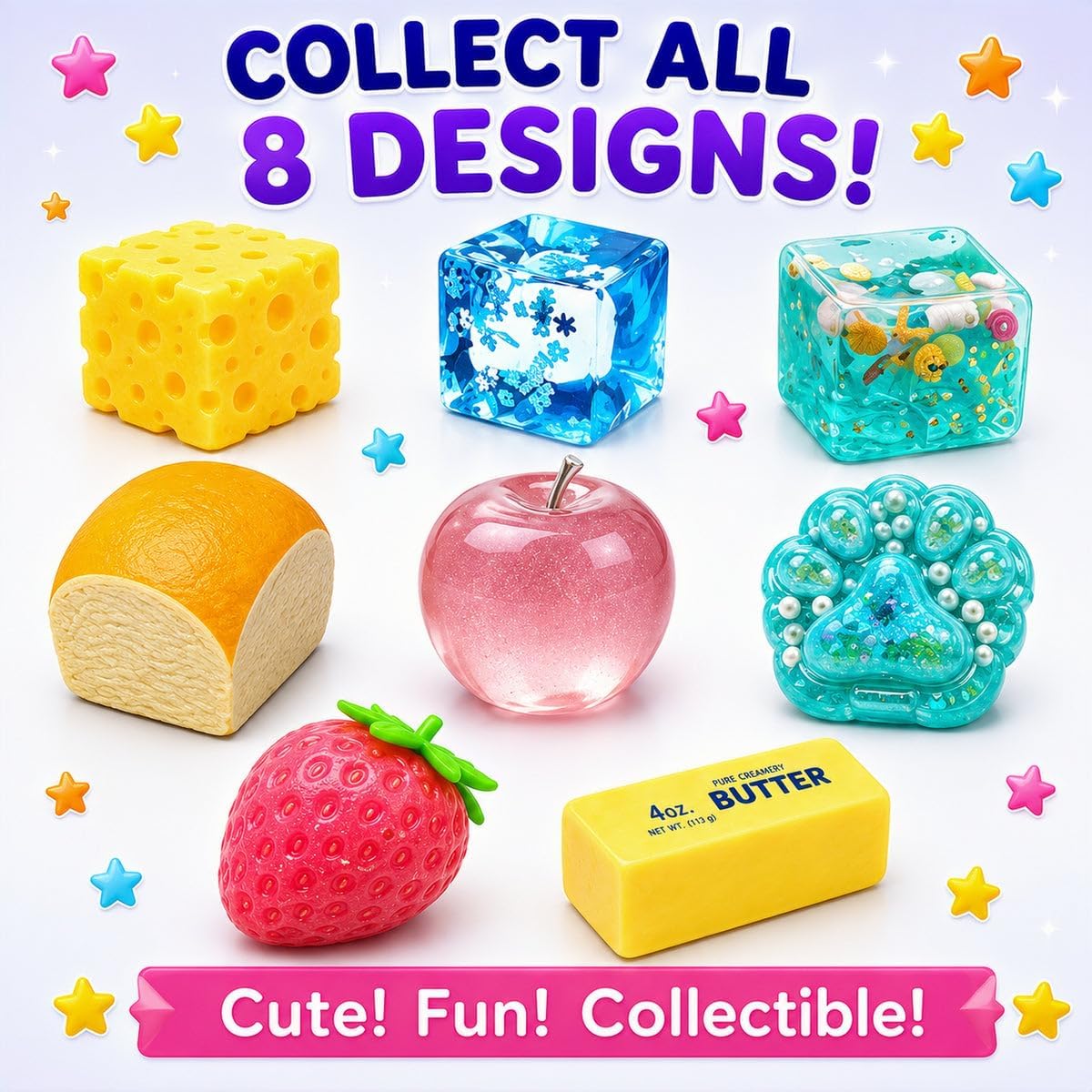 8-Piece Squishy Fun Box™